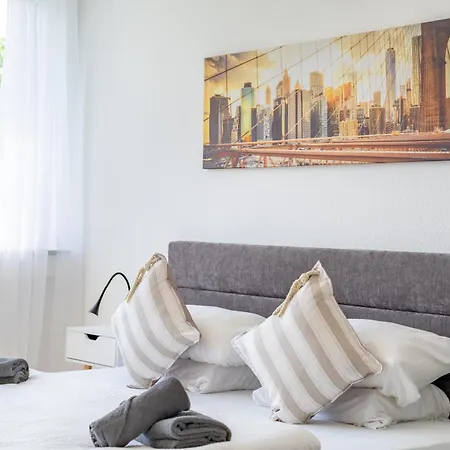 Διαμέρισμα Premium Stuttgart Airport-messe & Parkplatz Mit Balkon